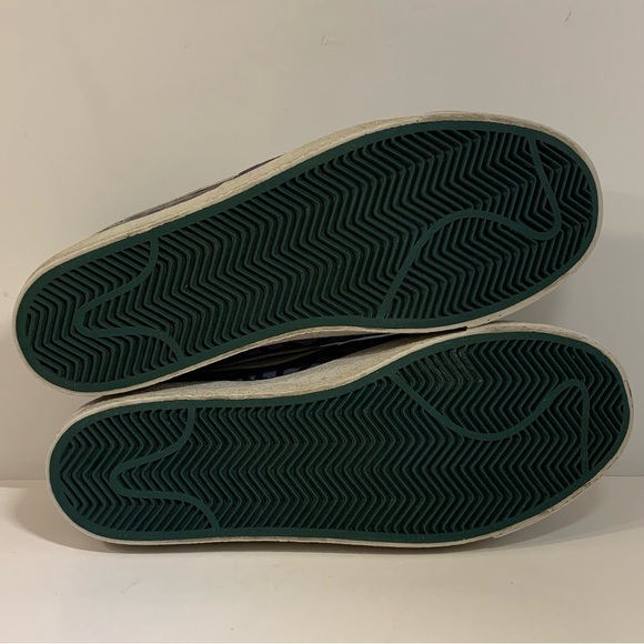 Y2K '08 NIKE NYX BLAZER LOW PURPLE GREY WHITE ORANGE MENS SHOES SIZE 10 SNEAKERS - Picture 8 of 12